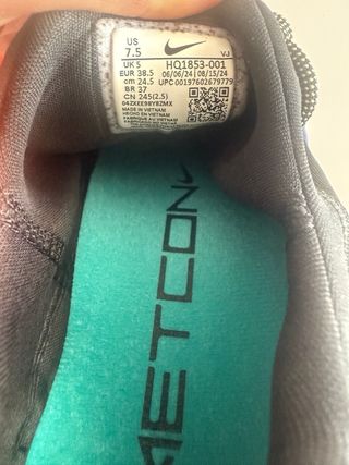 Zapatillas Crossfit Nike Free Metcon 6AMP, talla 3