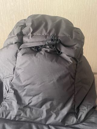 Cazadora plumas esquí hombre gris