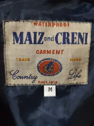 Chaleco MAIZ Y CRENI acolchado azul Talla M