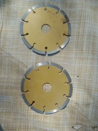 Lote 8 discos amoladora corte seco y piedra