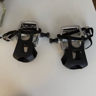 Pedales Bici con Clip y Correas