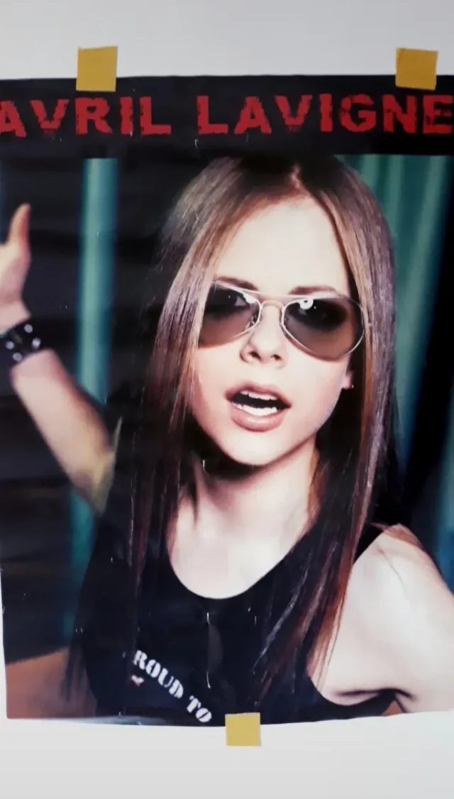 Poster Avril Lavigne Vintage Grande
