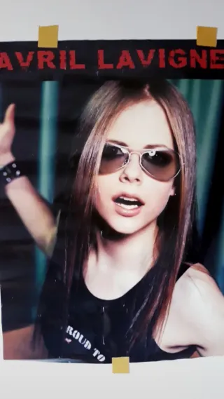 Poster Avril Lavigne Vintage Grande