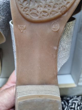 Sandalias LOLA Plata Brillante