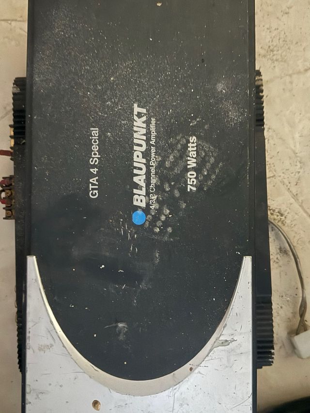 Amplificatore Auto Blaupunkt GTA 4 Special 750W