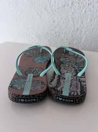 Sandalias Ipanema niña “I Love cats”