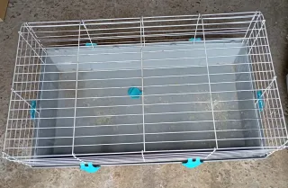 NIDO AVES  & PERCHA y CAMA NATURAL AVES +JAULA