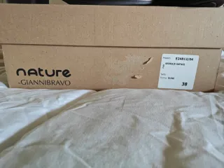 Botines serraje marrón Nature Talla 38