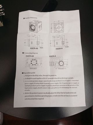 Relé de tiempo H3CR