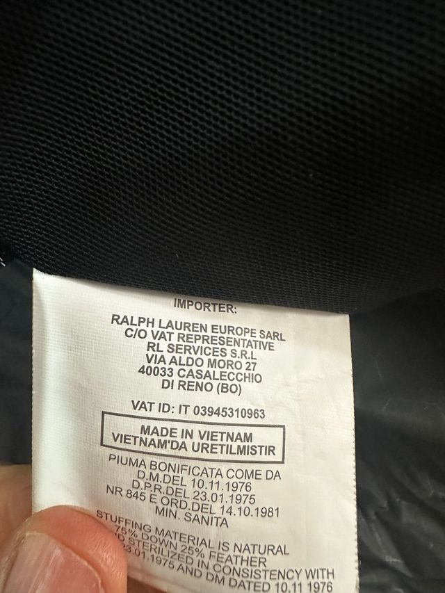 Chaqueta Ralph Lauren Azul Talla XL