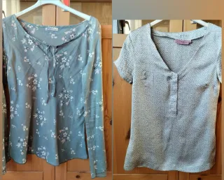 2 blusas Stradivarius m. larga y Trucco m. corta