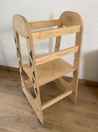 Torre in legno Montessori