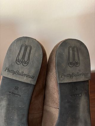 Pretty Ballerinas Beige/Gris Bailarinas Mujer