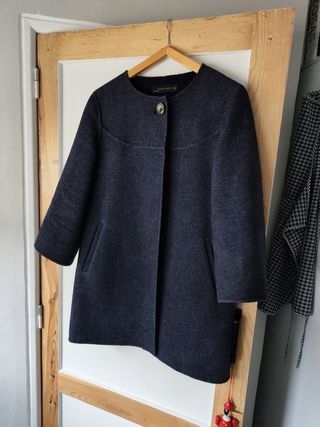 Cappotto blu marino Zara