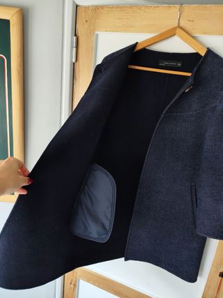 Cappotto blu marino Zara