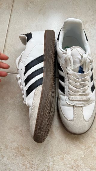Adidas Samba Beige/Blanco Talla 38
