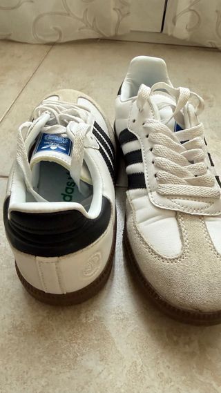 Adidas Samba Beige/Blanco Talla 38