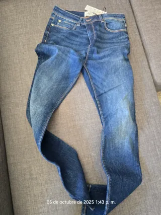 Pantalones vaqueros azules