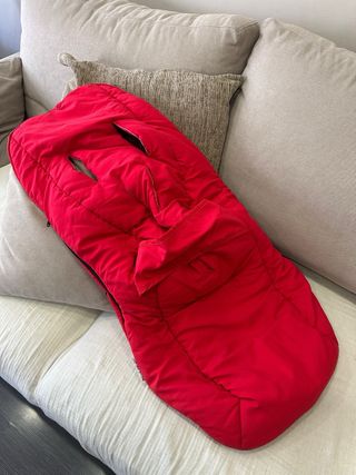 Saco invierno Bugaboo rojo