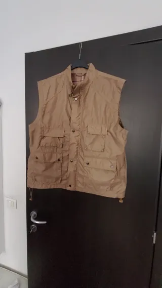 Gilet beige uomo