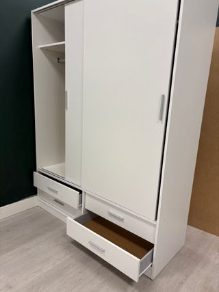 Armario puertas correderas 100x200cm