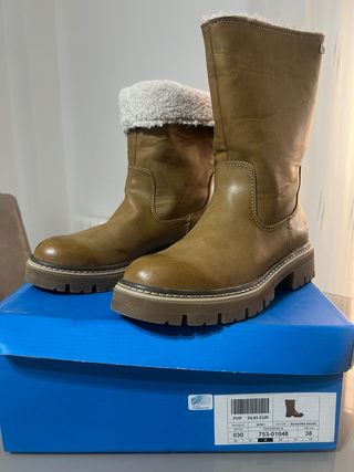 Botas MTNG Mujer Marrones Talla 38