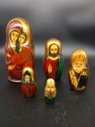 Matrioska religiosa 5 pezzi