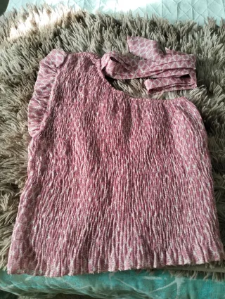 Tops verano chica (rosa y naranja)