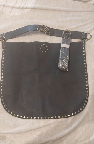 Borsa con 2 tracolle, mai usata (no etichetta)