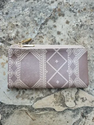 Billetero Bosanova Beige y Dorado