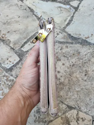 Billetero Bosanova Beige y Dorado