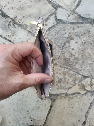 Billetero Bosanova Beige y Dorado