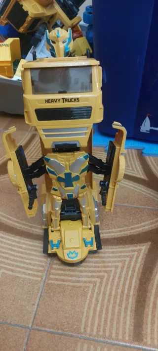 Robot Camion Transformer Grande Luci Suoni