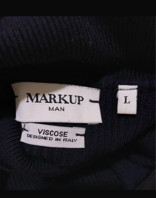 Pack 2 Dolcevita Uomo, M, Blu, Nuovi