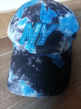 Gorra NY Tie-Dye Azul y Negra