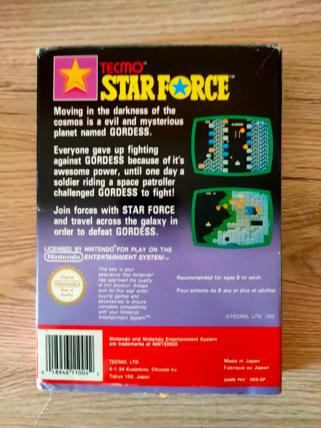 Star Force Tecmo per Nintendo NES