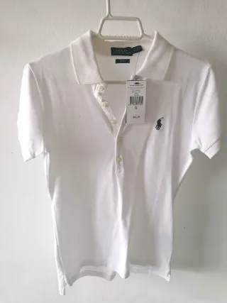 Polo Ralph Lauren Mujer Blanco Talla XS