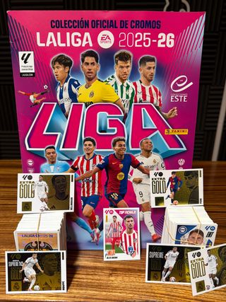 Colección Cromos LaLiga Este 2025-26