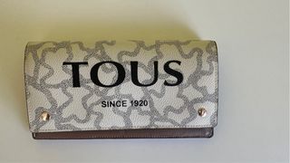 Cartera Tous Beige y Marrón