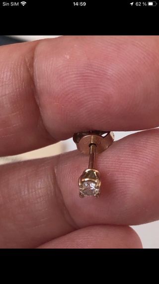 Pendientes Oro 18k Diamantes