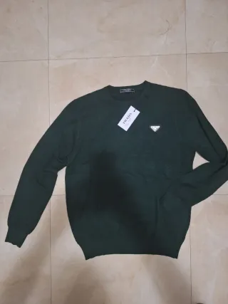 Maglia Prada Uomo Verde Taglia XL