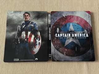 Capitán América Steelbook Blu-ray