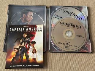 Capitán América Steelbook Blu-ray