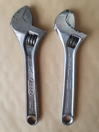 Lote 4 llaves inglesas antiguas