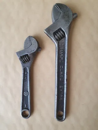 Lote 4 llaves inglesas antiguas