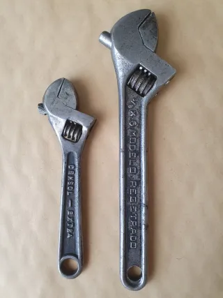 Lote 4 llaves inglesas antiguas