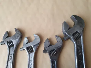 Lote 4 llaves inglesas antiguas