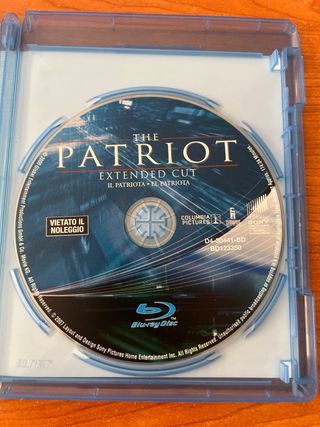 Blu-ray Patriota Mel Gibson Italiano
español