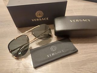 Gafas de Sol Versace Doradas y Grises