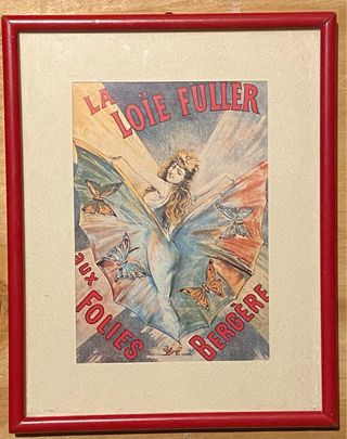 2 Stampe Vintage Moulin Rouge & Folies Bergère